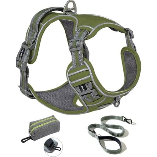 Dog harness Collar Chest Strap Pet Supplies New Small Medium Big Dog Accessories Vest Walking Dog leash Pet Products Harness