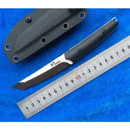 DICORIA Slay VG-10 blade G10 handle fixed blade tactical hunting knife KYDEX Sheath camping survival outdoors EDC knives tools