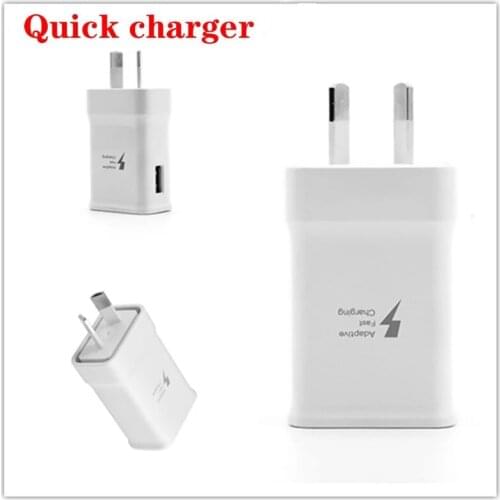 A+ High Quality Full 2A AU Plug USB Wall Home Quick Charger Charging Power Adapter FOR Samsung S20 S10 PLUS FOR iphone 11 PRO XS