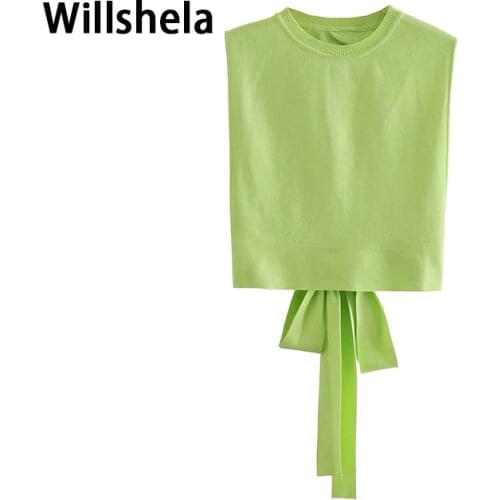 Willshela Women's Cropped Tank Tops