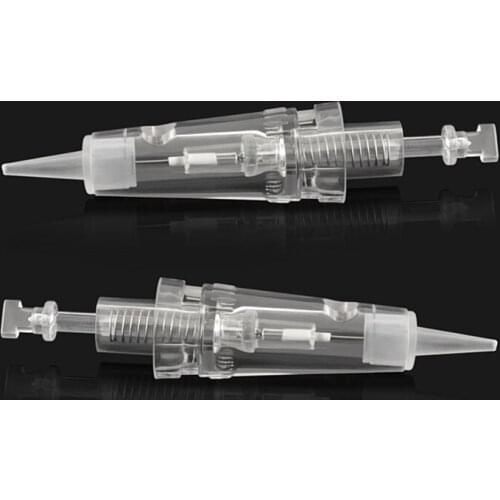 10pc R1 2 High Quality Disposable Sterilized Rotary Tattoo Machine Needles Cartridges Permanent Makeup Tatoo RL 1 Round Liner 1