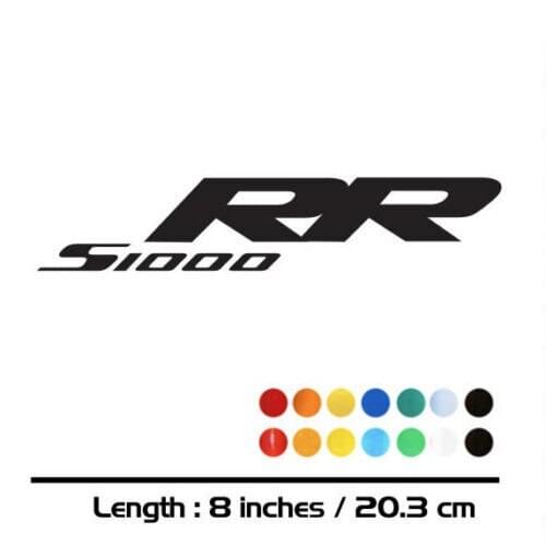 2 X New Sales motorcycle bike Fuel tank Wheels Fairing notebook Luggage helmet MOTO Sticker decals For BMW S1000RR