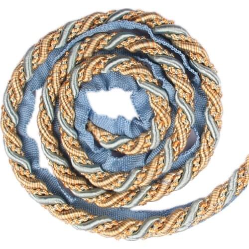 6m/Lot Macrame Rope Twisted String Piping Cushion Edging Cotton Cord DIY Home Wedding Accessories Gift Handmade Braided Rope