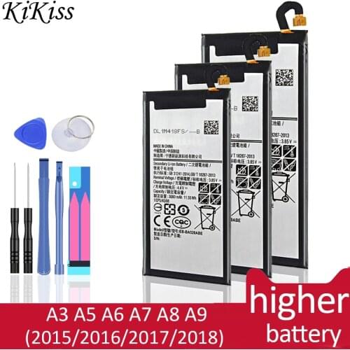 Battery For Samsung Galaxy Ace 3 4/A3 A5 A7 A8 A9 2015 2016 2017 SM A510F/M/U A520F/U A310F/M A500F S5830 S6802 S7898 i569 i579