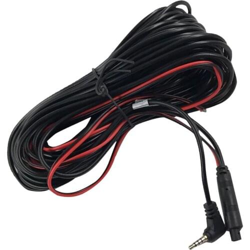 Universal Car Rear View Reverse Camera Recorder 4Pin to 2.5mm Cable with Amplifier Resist Corrosion Durability