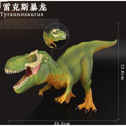 Prehistoric Jurassic Dinosaurs World Tyrannosaurus Big Size Animals Model Action Figures PVC High Quality Toy For Kids Gift