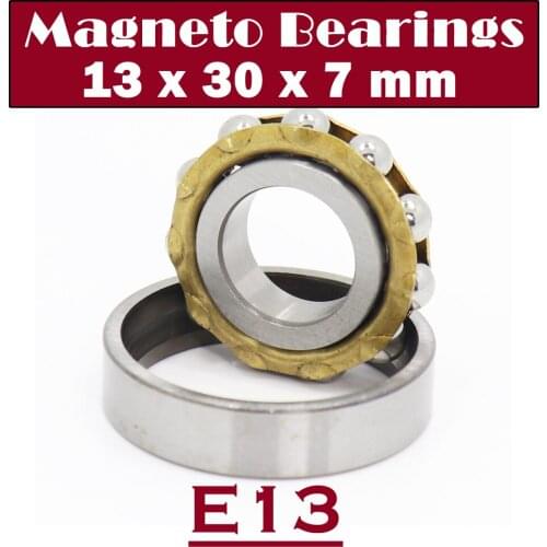 E13 Magneto Bearing 13*30*7 mm ( 1 PC ) Angular Contact Separate Permanent Motor Ball Bearings EN13 FB13