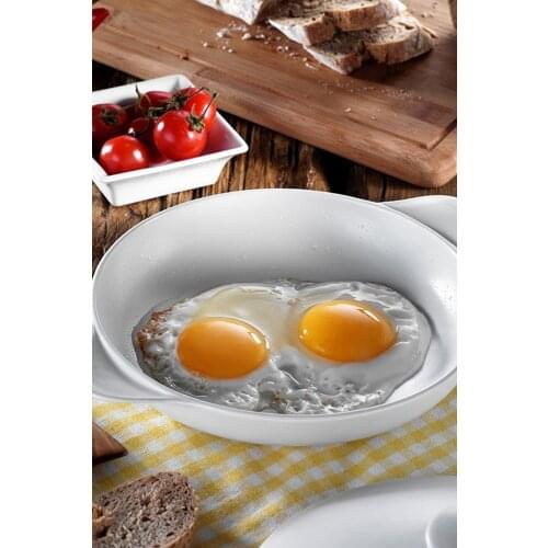 Porcelain Pan Ceramic Kitchen Supplies Softcover Porcelain Pan Porflame Porcelain egg pan melemen pan