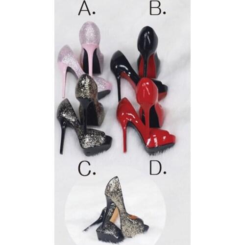 Feeltoys 1/6 Female Soldier Spare Parts FT021 Trendy Sexy Fish Mouth High Heels 12 Inch Women Puppet Available