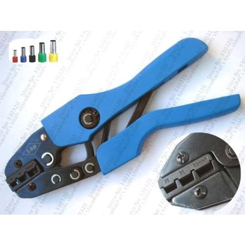 Ratchet type hand crimping plier AN-2550GF 25-50mm2 wire-end sleeves crimping tool