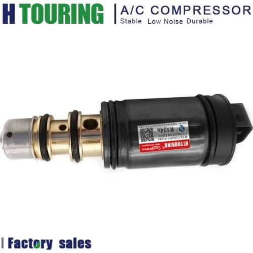 Denso 5SEU 6SEU 7SEU A/C refrigerant Compressor Electronic Solenoid Control Valve for BMW 5-series 7-series E60 E66 730 745 X5