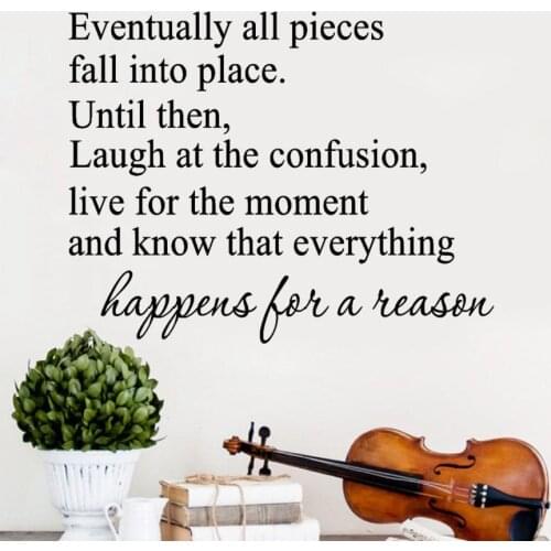 Wall Sticker Removable Art Vinyl Mural Stickers Bathroom Letter Words Living Room Wallstickers Adesivo De Parede 18APR9