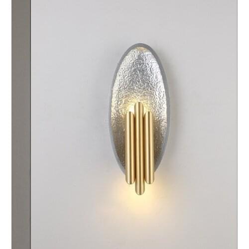Nordic post-modern wall lamp creative personality simple living room background TV wall walkway porch bedroom bedside lamp MJ
