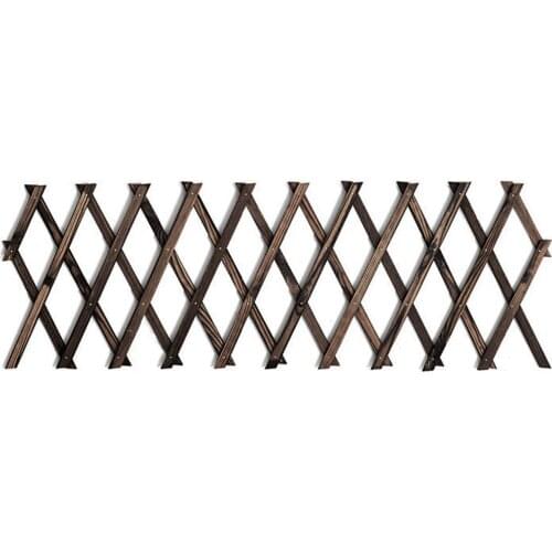 New Garden Trellis Expanding Wooden Garden Wall Fence Panel Plant Climb Trellis Garden Fence For Home Yard Garden Decoration
