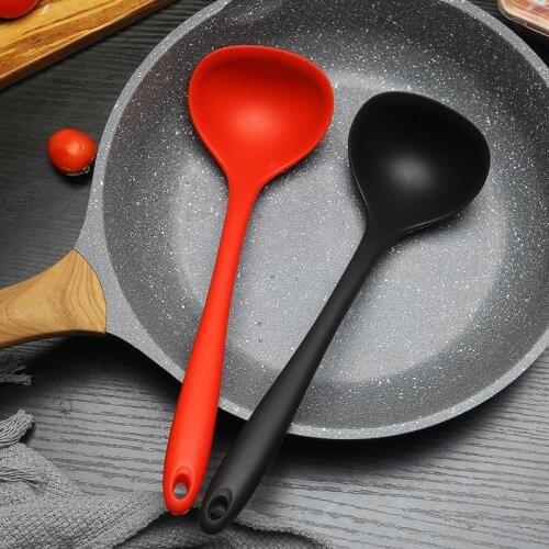 Teyaao Food grade silicone soup spoon silicone spoon cooking tool