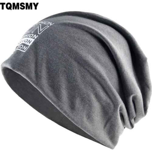 Fashion letter pattern hats Hat For Women winter Turban hat Casual Unisex Hip Hop cap men Autumn beanies Soft Ski cap Bonnet