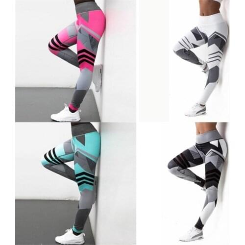 Yoga Pants S-XXXL Plus Size Leggings Sport Women Fitness Legging Slim Stretch Running Tights Women Leggins