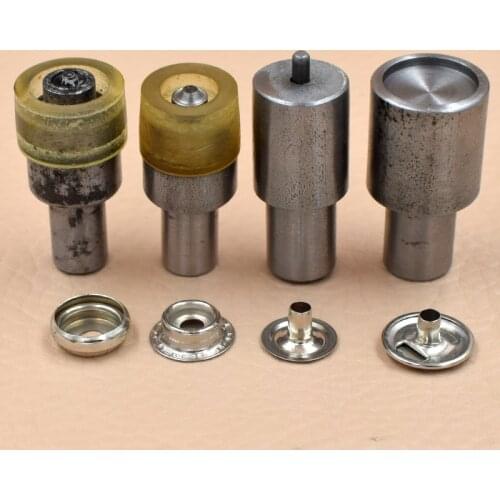 Electric button machine special mould.Snap button tool.Metal button installation.15/12.5/10mm snaps die Metal installation Rivet