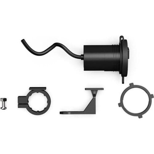 Universal Motorcycle Handlebar USB Charger with Switch 12V Car Power Bank Mobile Phone GPS Charging Device