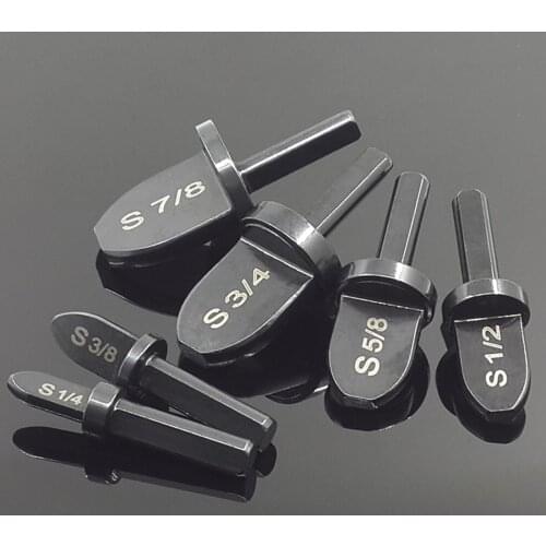 Tube Expander Exhaust Muffler Air Conditioner Swaging Tools Flaring Reamer Mini 6PCS Maintenance Takeover 5PCS Set Drill Bits