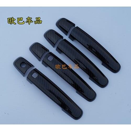 High-quality ABS Chrome and carbon fiber color car handle and door bowl For Suzuki Swift Vitara S-CROSS 2012-2015 2016 2018