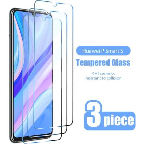 3Pcs Screen Protector For Huawei P Smart Z S 2020 2021 Huawei P20 P30 P40 lite pro 2019 Glass For Huawei Mate 10 20 Lite glass