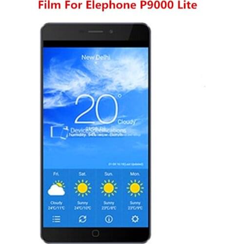 1/2/5/10 Pcs Ultra Thin Clear HD LCD Screen Protector Film With Cleaning Cloth Film For Elephone P9000 Lite