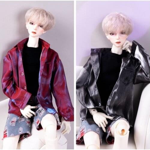 1/4 1/3 Scale BJD Accessories Doll Clothes Casual Loose Shirt Top for BJD/SD MSD SD13 SD17 SSDF Uncle.Doll not included C794