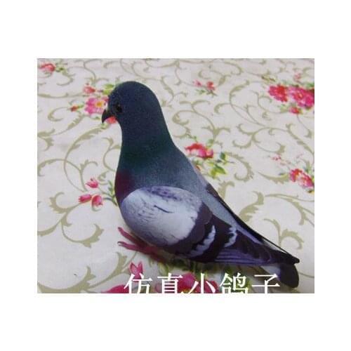 Home deocraion Wedding props foam bird decoration Small Gray dove 12cm