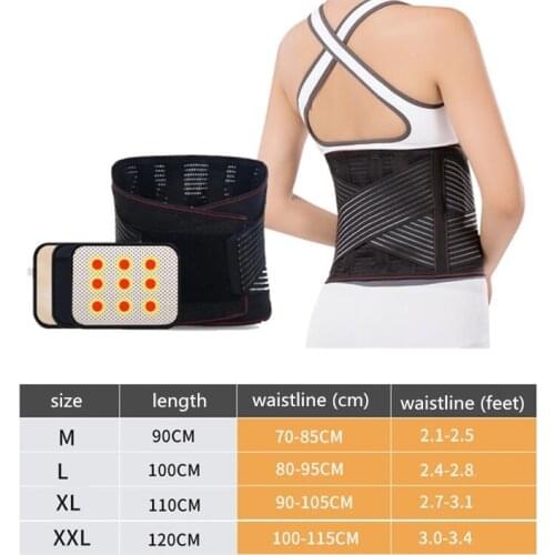 FIRECLUB Home Daily Use Waist Guard For Women Self-heating Waist Support Belt Relax Tired Breathable Abdominal Slimming Belt