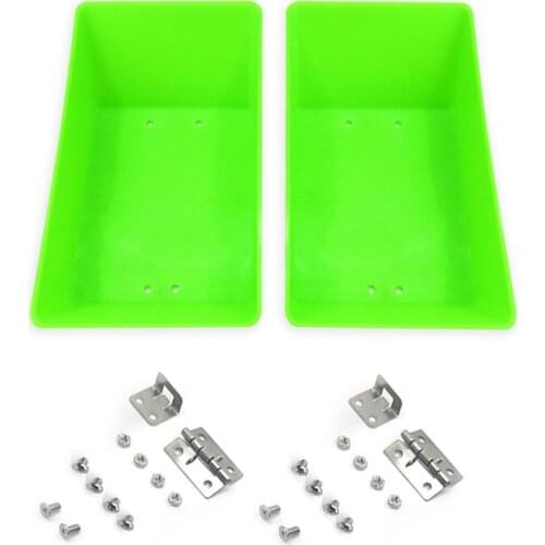 Flytec 2011-5 Fishing Bait Boat Body Parts Intelligent Hit The Ship Accessory 2011-5.004 Double Silo Accessories Set Green