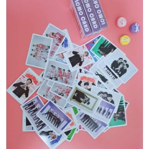K-POP Bangtan Boys Poster LOMO Card Photocard New Album PhotoCards JUNG KOOK JIMIN SUGA V JIN Card Wall Stickers