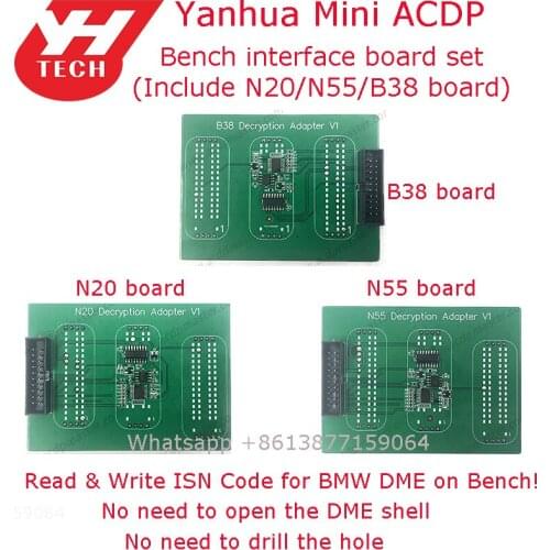 Yanhua Mini ACDP for BMW Module Programming ECU Clone Supports N13/N20/N63/S63/N55/B38 DME + Software License
