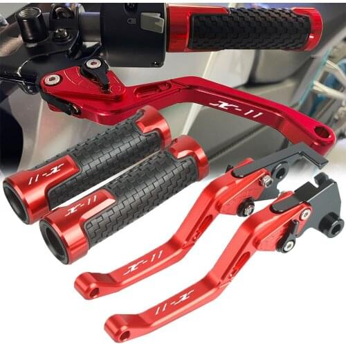FOR HONDA X11 X-11 1999 2000 2001 2002 Motorcycle Accessories Clutch Brake Lever Aluminum Adjustable Brake Handle Clutch Lever