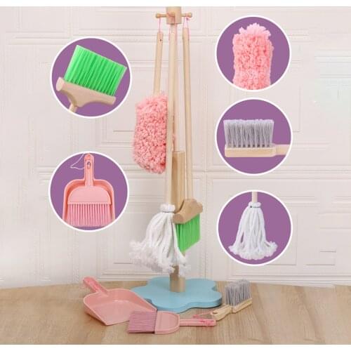 Children Cleaning Tools Set 6 Piece Includes Gift for Kids Toddler Household