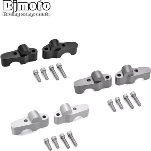 New Motorcycle Bike BN TNT BJ 600 Aluminum Alloy HandleBar Bar Mount Clamps Risers Back Adaptor For Benelli BJ600 TNT600 BN600