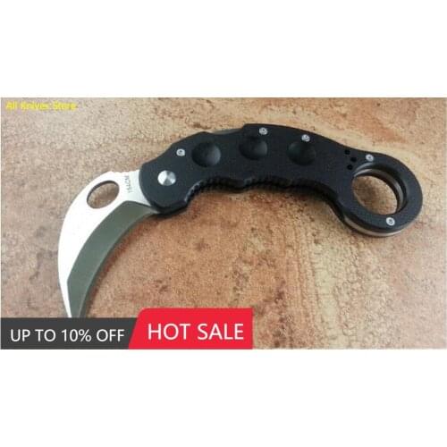 FiveDB1 Master 2.0 Karambit Claw Knife 154CM Blade G10 Handle Tactical Pocket Folding Hunting Fishing EDC Survival Tool Knives
