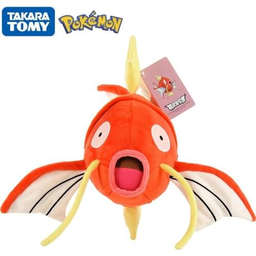 Genuine 29cm Pokemon Magikarp コイキング Plush Toy Cute Cartoon Pikachu Clefairy Plush Doll Big Doll Pillow Rag Doll Child Gift