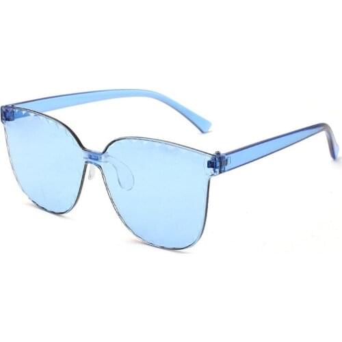 Unisex 7 Colors Rimless Sunglasses Men Sun Glasses Male Female Gradient One Piece Gafas Woman Oculos Ladies Eyewear