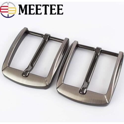 1/2/pcs High Quality Men Belt Buckles 40mm Pin Buckle For Belts 37-38mm Jeans Boucle De Ceinture DIY Leather Craft Hardware