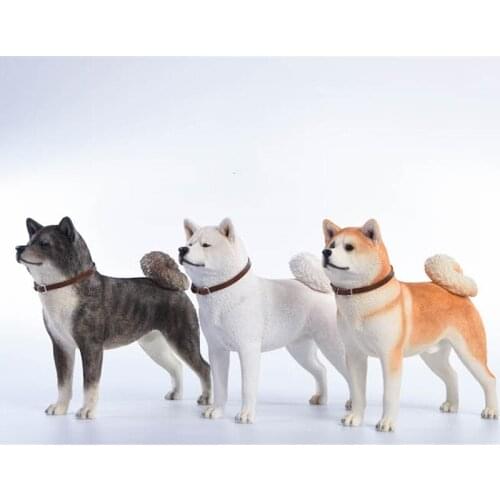 1/6 Scale Japan Akita Working Dog Model Jxk007 Anime Statue 12 inches Action Figure Scene Collections Display