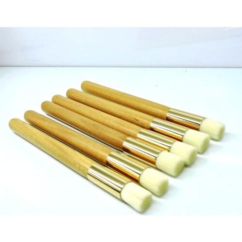 10pcs Wood Eyelash Cleaning Eyebrow Brush Nose Pore Blackhead Deep Lash Shampoo Clean Brush Professional Eyelash Extensions Tool