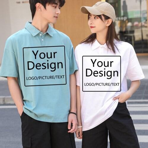 100% Cotton Custom T Shirt Make Your Design Logo Text Men and Women Printing Design High Quality Gifts Unisex Plus Size T-shirts