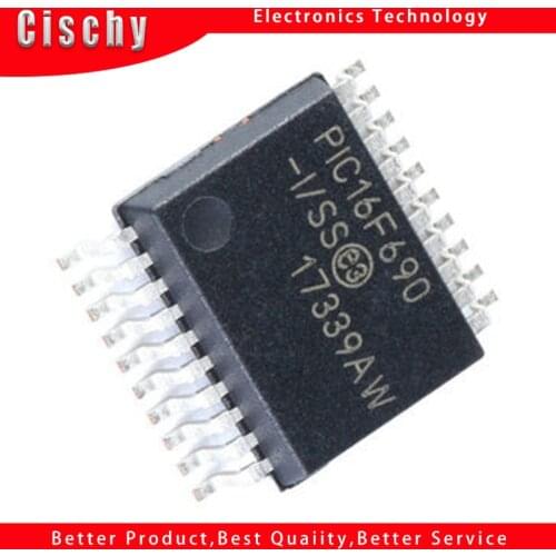 1pcs/lot PIC16F690 PIC16F690-I/SS SSOP-20