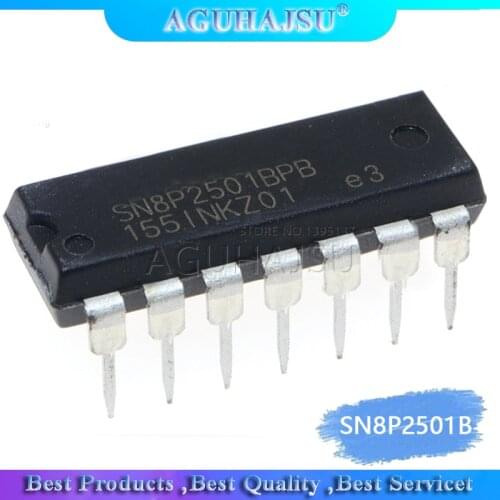 5PCS/LOT SN8P2501B SN8P2501 SN8P2501BPB DIP14