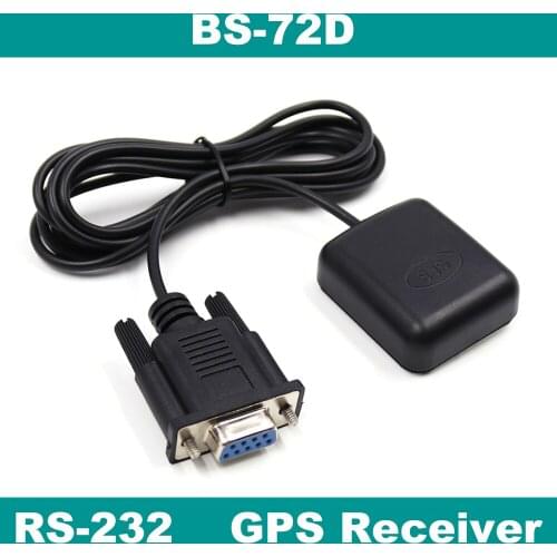 BEITIAN,5.0V RS-232 DB9 female connector GPS receiver,9600bps,NMEA-0183 protocol,4M FLASH,BS-72D