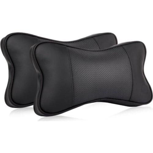 For Ford For Skoda / Neck pillow for leather vehicle / Car cushion pillow Car headrest / Seat bone pillow / Leather head pillow