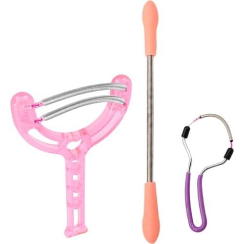 3 Pcs Facial Hair Removal Epilator Epi Roller Safe Handheld Face Beauty Tool for Hair and Sideburns Removes Hair