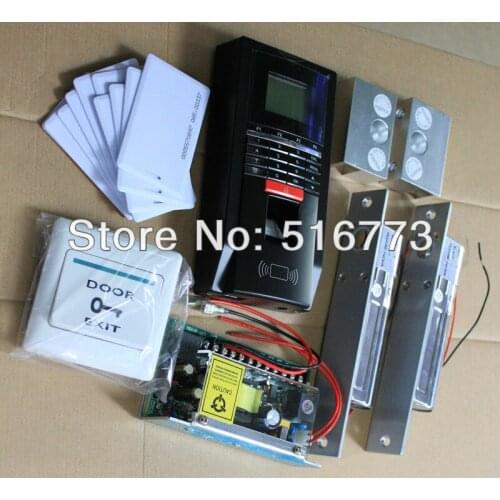 Fingerprint Access Control & Time attendance system GB- F20-B for glass double open door, With Finger,Password,ID Card,TCP/IP