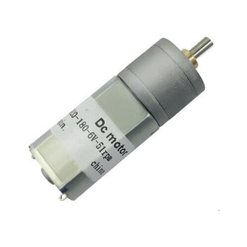 Maithoga JGA20-180 Micro DC Gear Motor DIY Low Speed Motor 3-9V